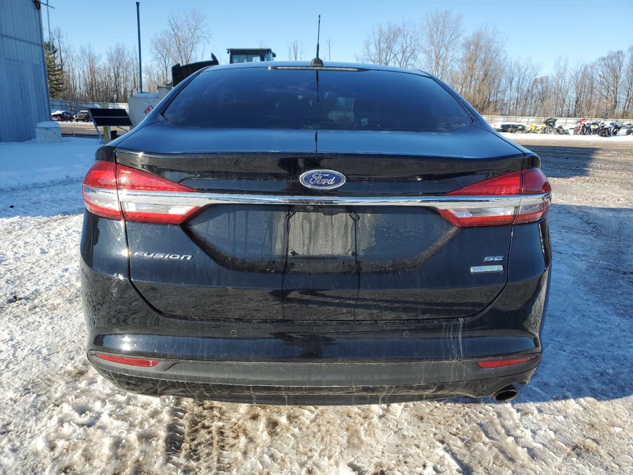 2018 Ford Fusion VIN 3FA6P0HD7JR166262 Copart auction photo, front end / minor dent/scratches damage thumbnail 6