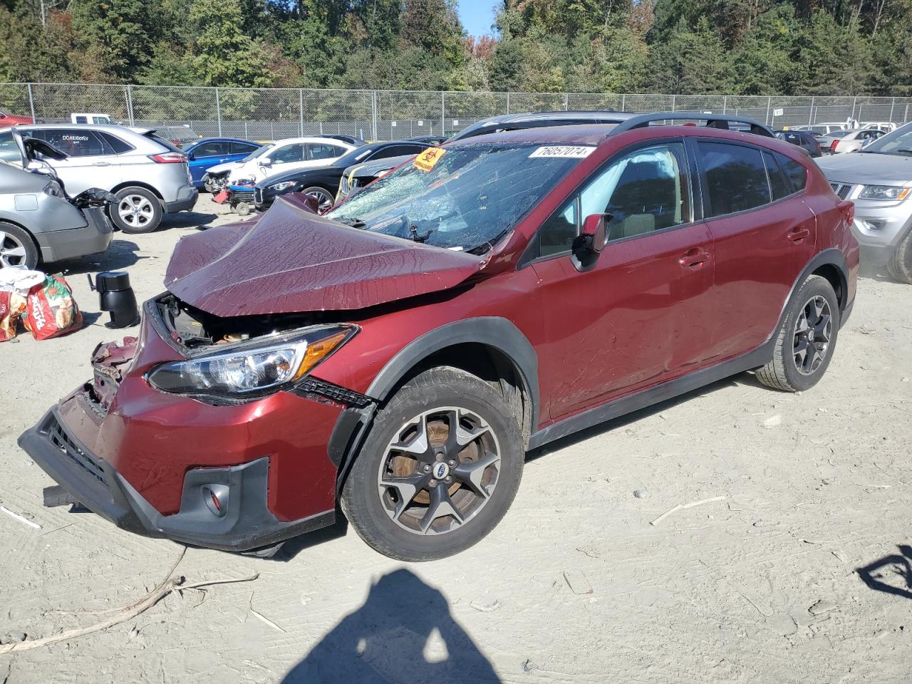 2018 Subaru XV VIN JF2GTABC6JH220220