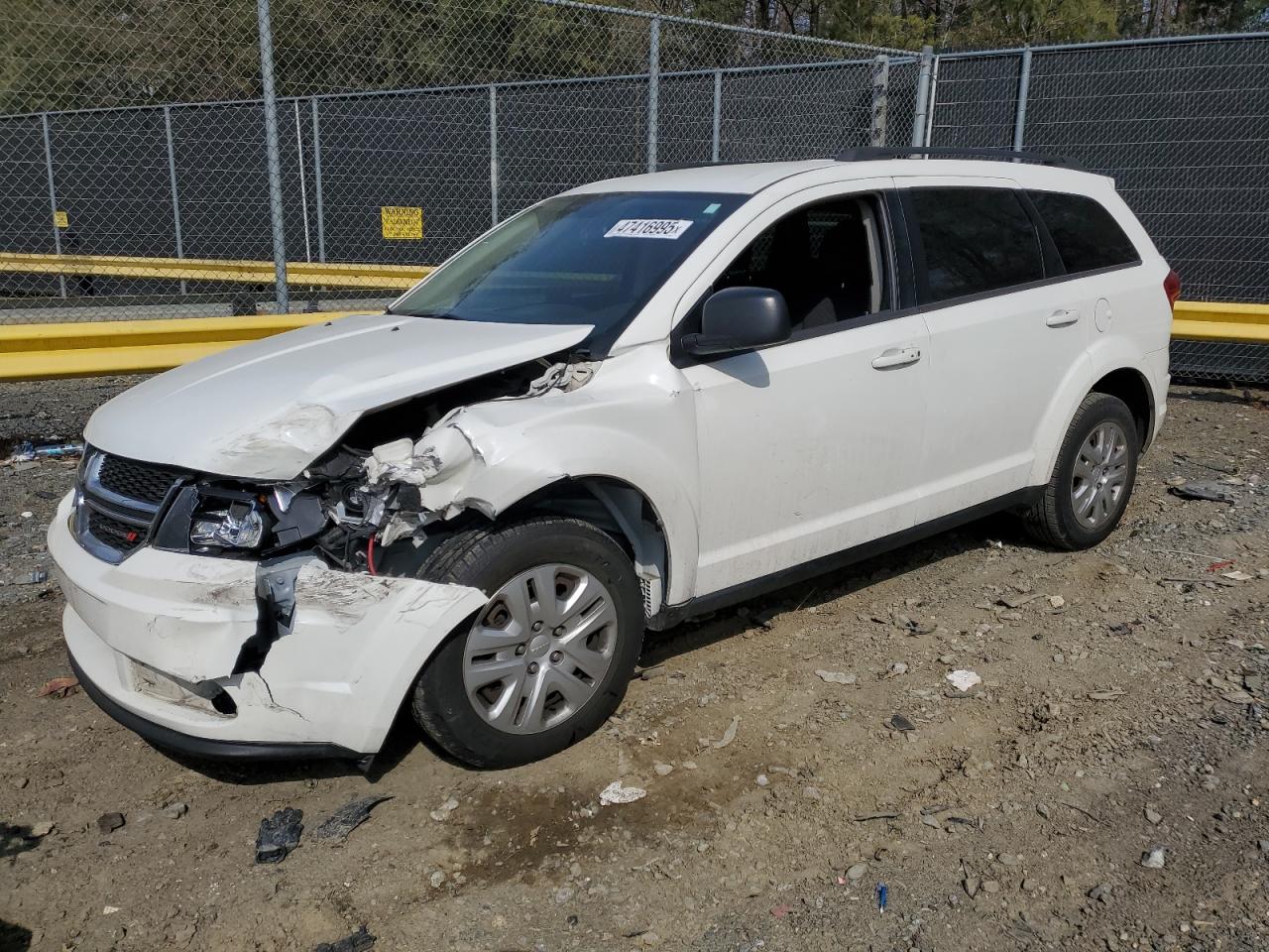 2018 Dodge Journey VIN 3C4PDDAG3JT184652