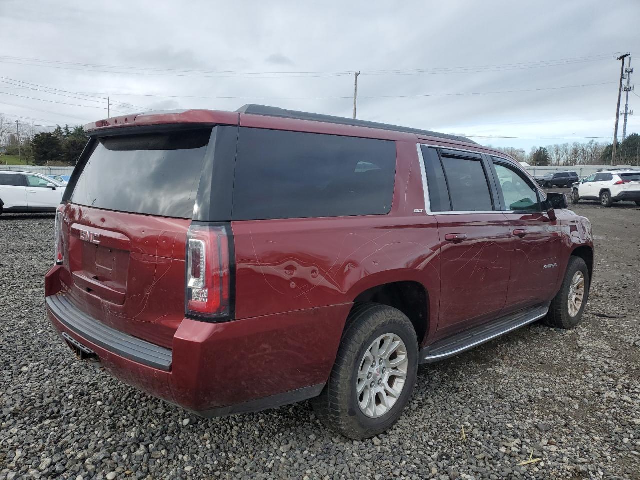 2017 GMC Yukon VIN 1GKS2GKC8HR205838 Copart auction photo, vandalism / all over damage thumbnail 3