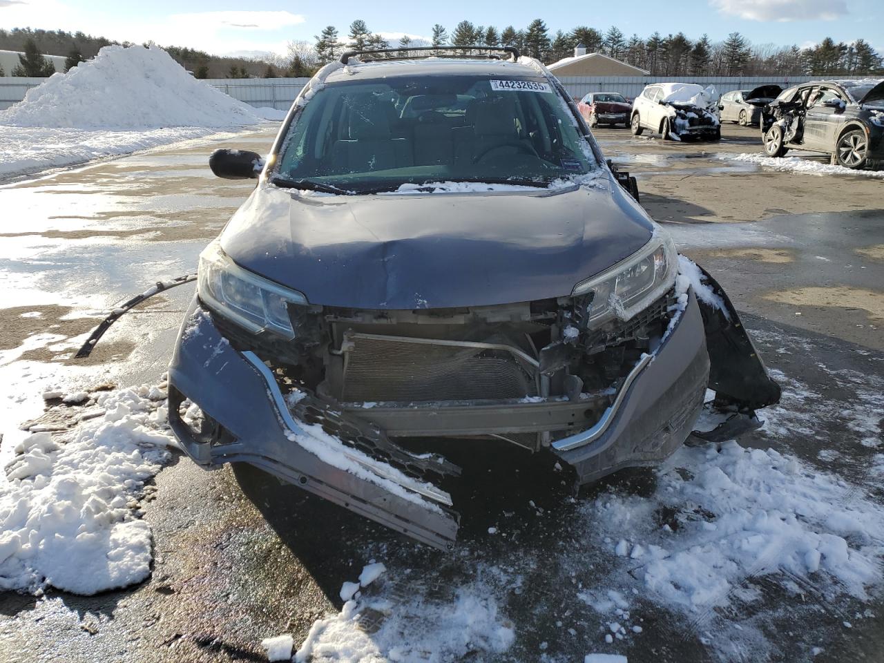 2016 Honda CR-V VIN 5J6RM4H3XGL094781 Copart auction photo, front end damage thumbnail 5