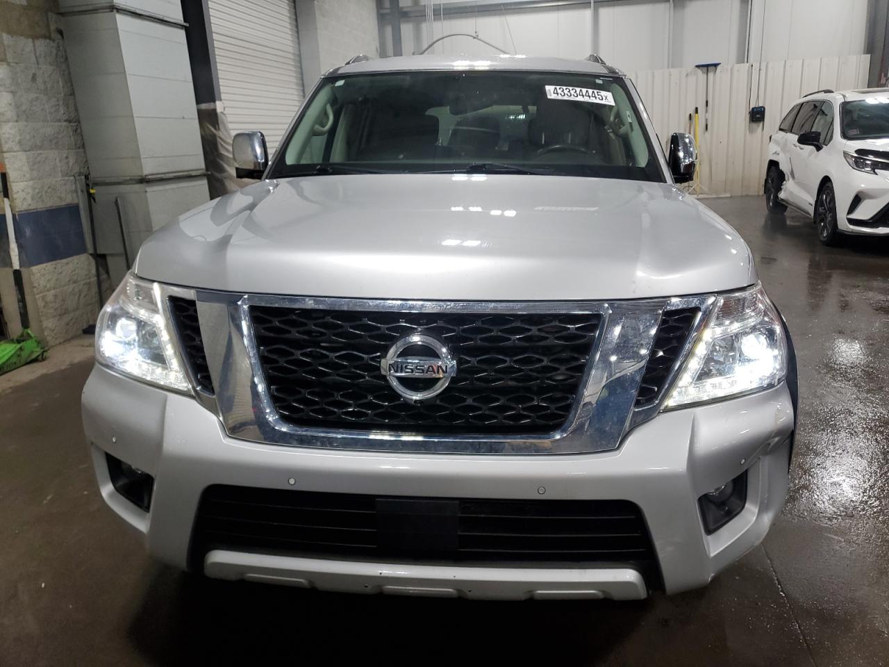 2018 Nissan Armada VIN JN8AY2NC7J9551667 Copart auction photo, side damage thumbnail 5