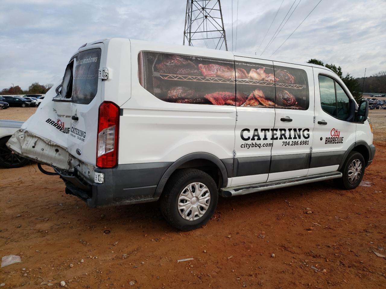 2016 Ford Transit VIN 1FTYR1ZM7GKB35821 Copart auction photo, rear end / front end damage thumbnail 3