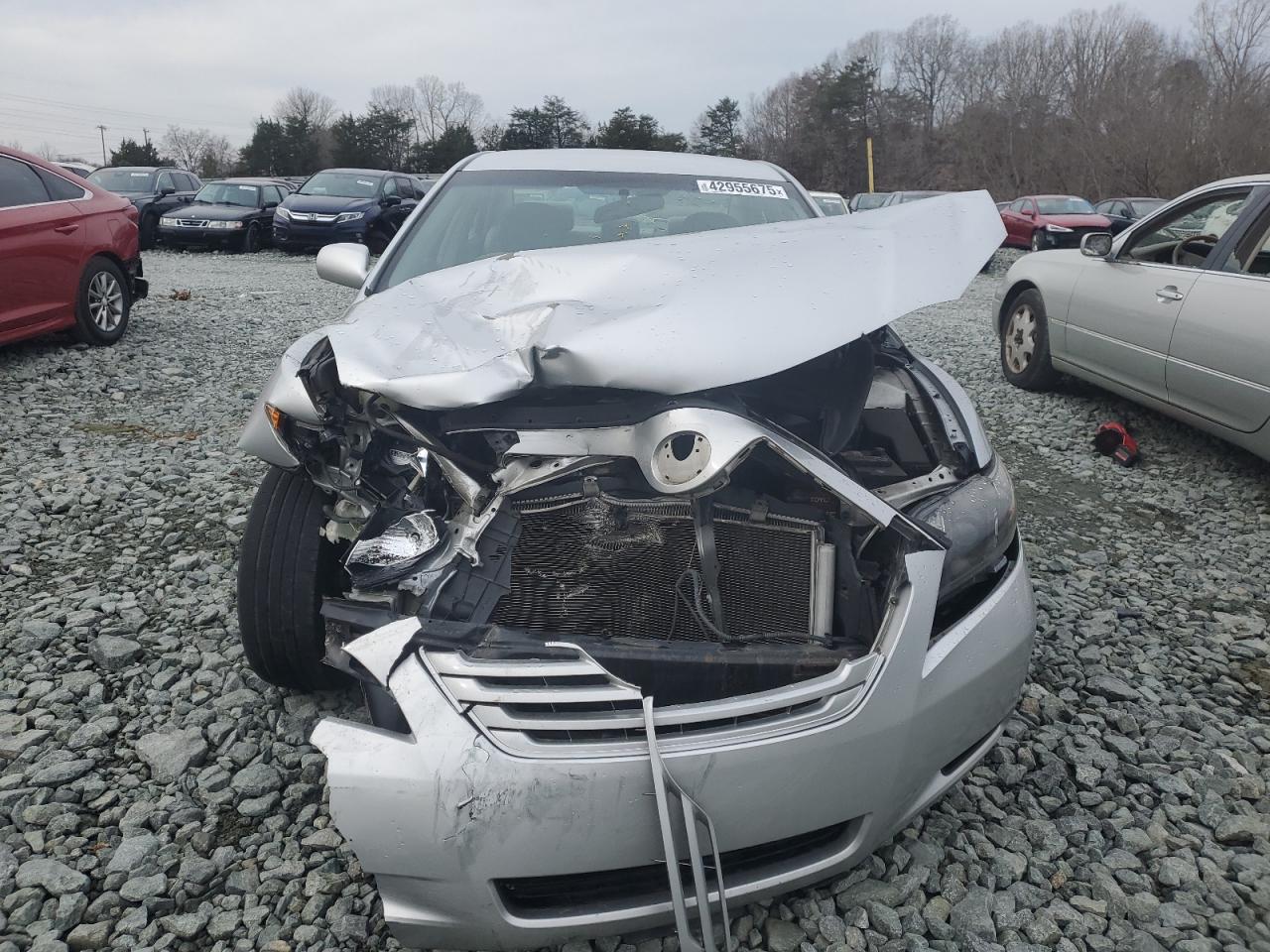 2009 Toyota Camry VIN 4T1BE46K39U862544 Copart auction photo, front end damage thumbnail 5