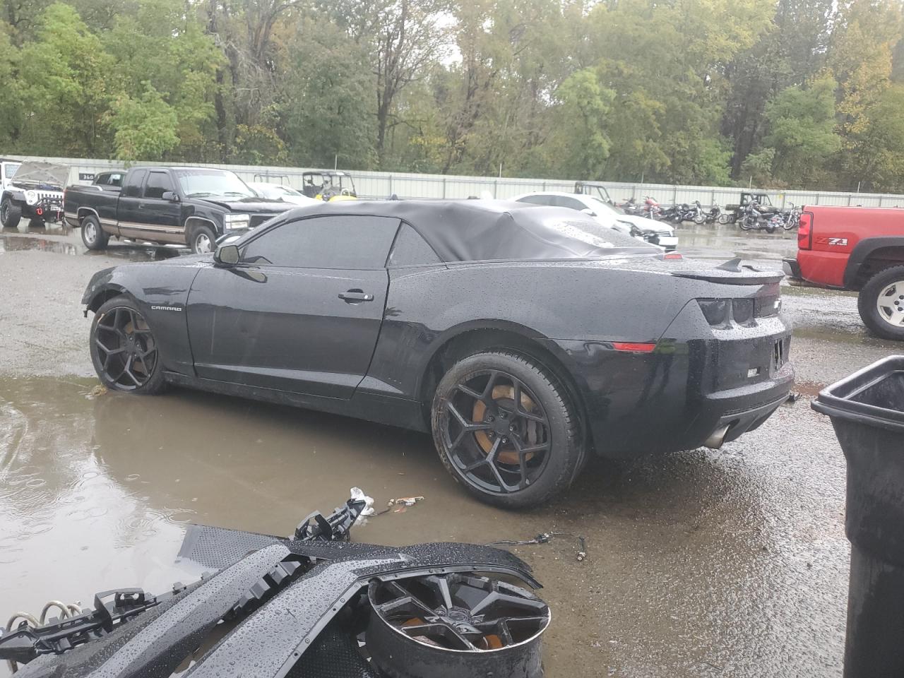 2012 Chevrolet Camaro VIN 2G1FK3DJ4C9137972 Copart auction photo, front end / minor dent/scratches damage thumbnail 2