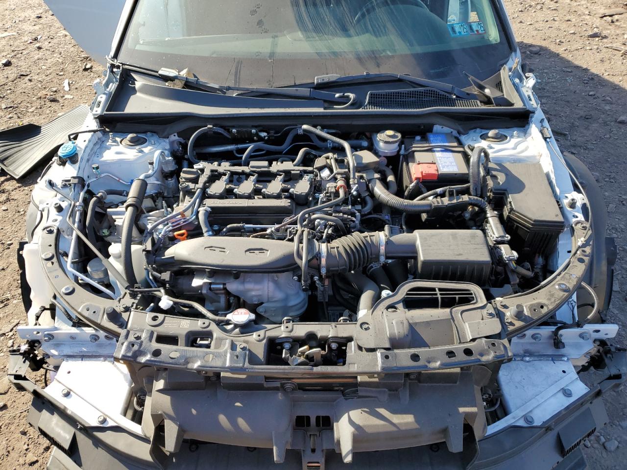 2023 Honda Civic VIN 2HGFE1F7XPH308967 Copart auction photo, stripped damage thumbnail 12