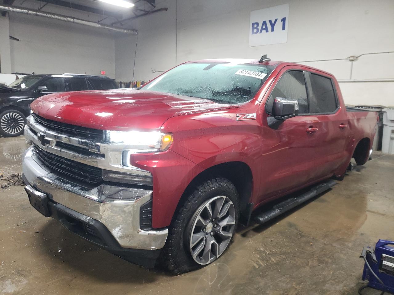 2021 Chevrolet Silverado VIN 3GCUYDET5MG238738
