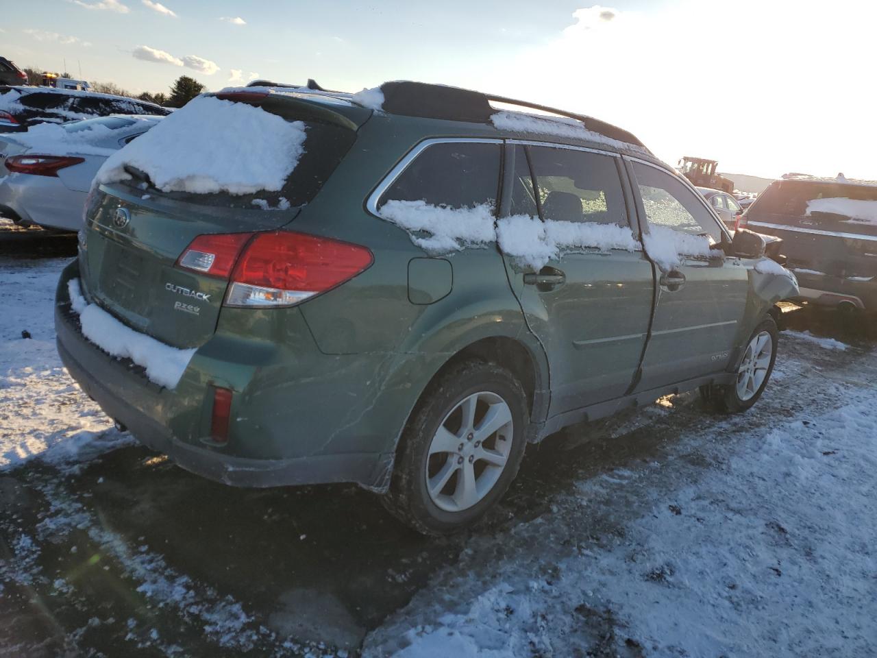 2013 Subaru Outback VIN 4S4BRBKC9D3293611 Copart auction photo, front end damage thumbnail 3