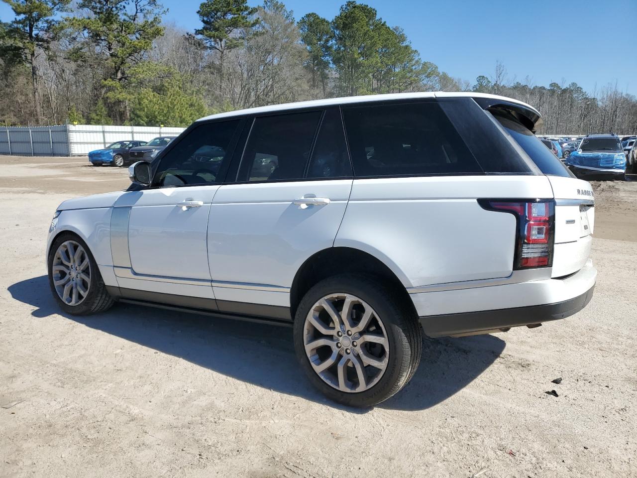 2017 Land Rover Range Rover VIN SALGS2FE1HA348797 Copart auction photo, front end damage thumbnail 2