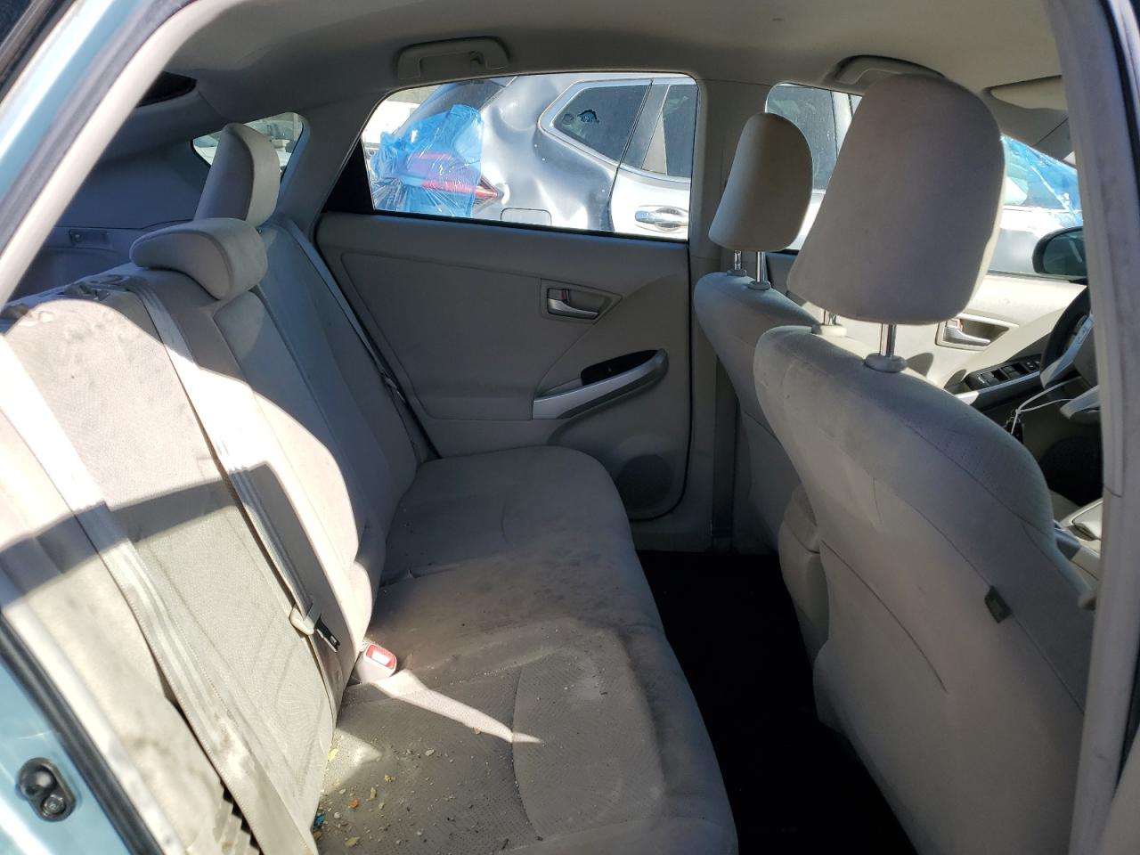 2014 Toyota Prius VIN JTDKN3DU6E1791029 Copart auction photo, rear end / front end damage thumbnail 11