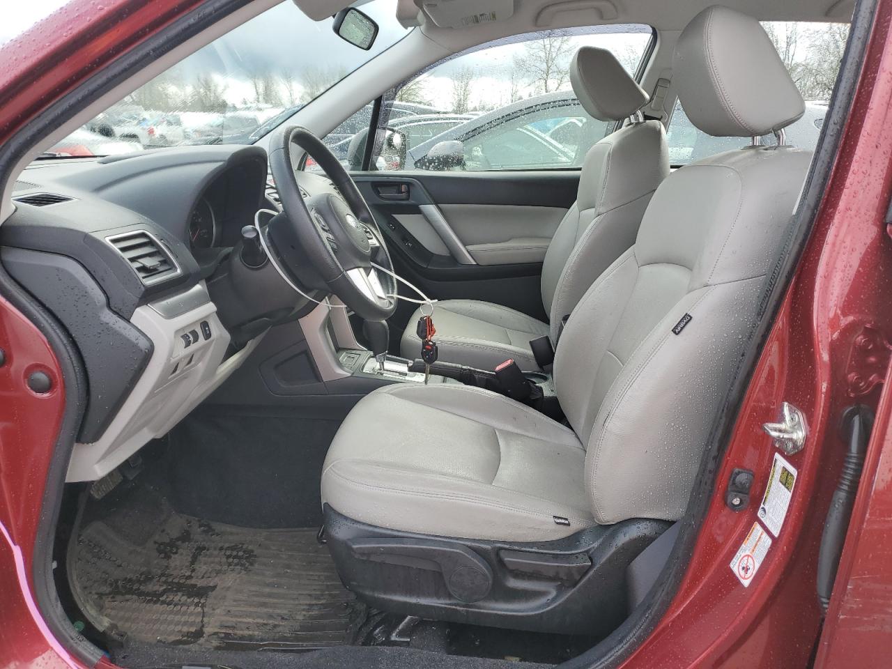 2018 Subaru Forester VIN JF2SJABC3JH481093 Copart auction photo, side / front end damage thumbnail 7