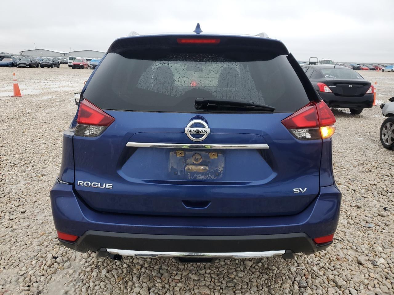 2017 Nissan Rogue VIN 5N1AT2MN3HC760278 Copart auction photo, all over damage thumbnail 6