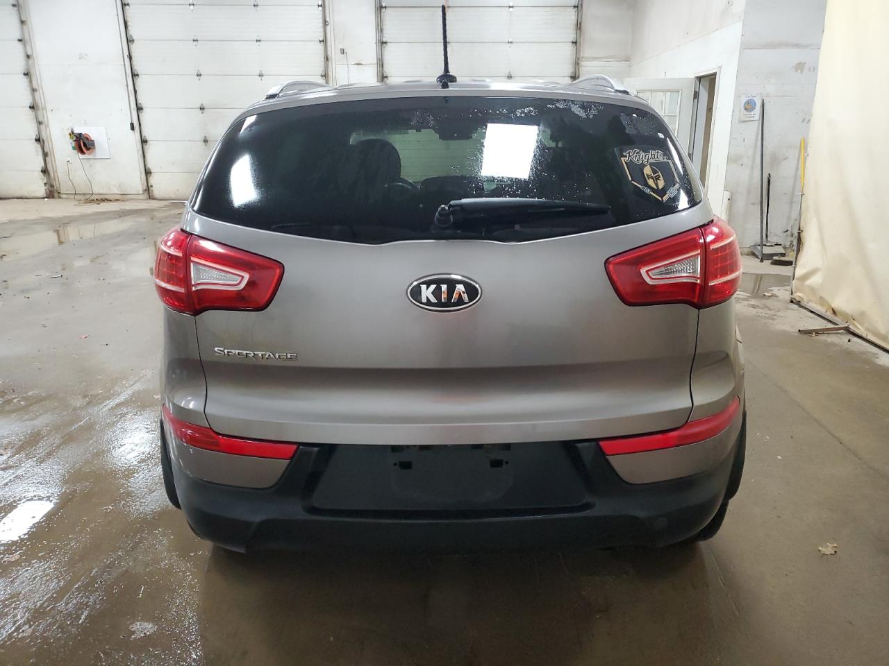 2011 KIA Sportage VIN KNDPB3A20B7151683 Copart auction photo, front end / side damage thumbnail 6
