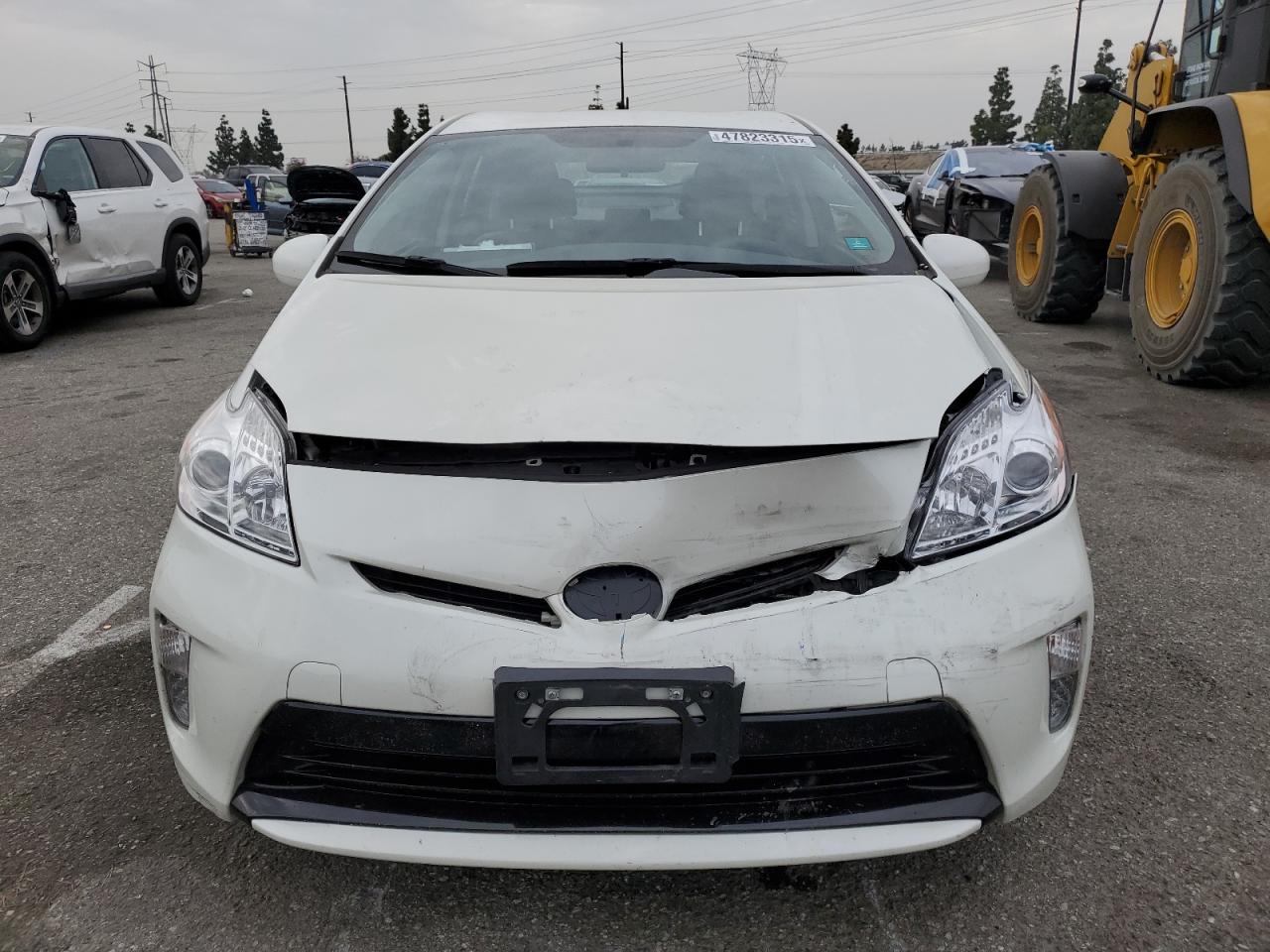 2015 Toyota Prius VIN JTDKN3DU6F0444243 Copart auction photo, front end damage thumbnail 5