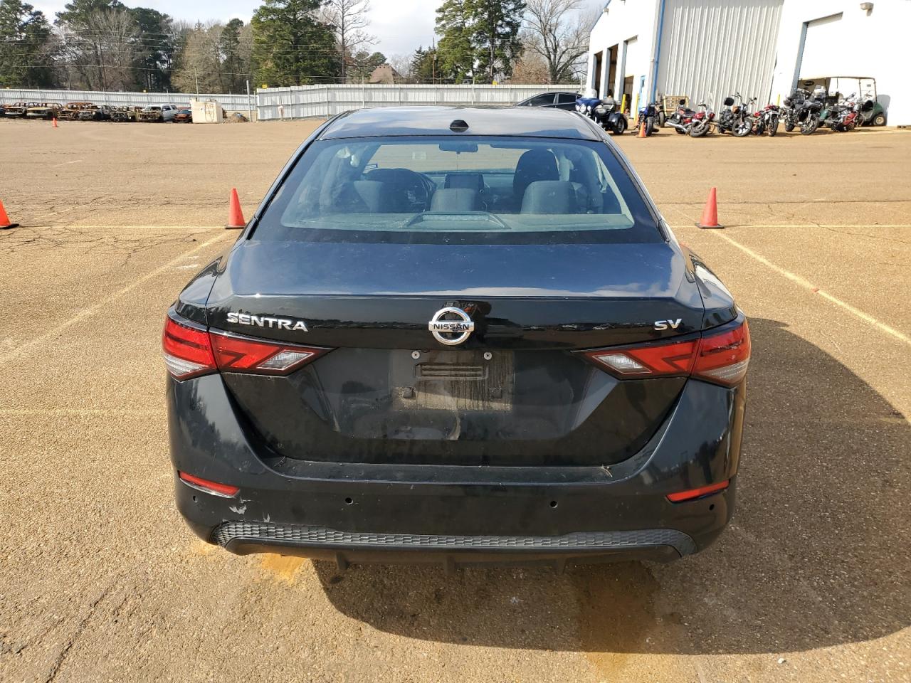 2022 Nissan Sentra VIN 3N1AB8CV1NY242784 Copart auction photo, front end damage thumbnail 6