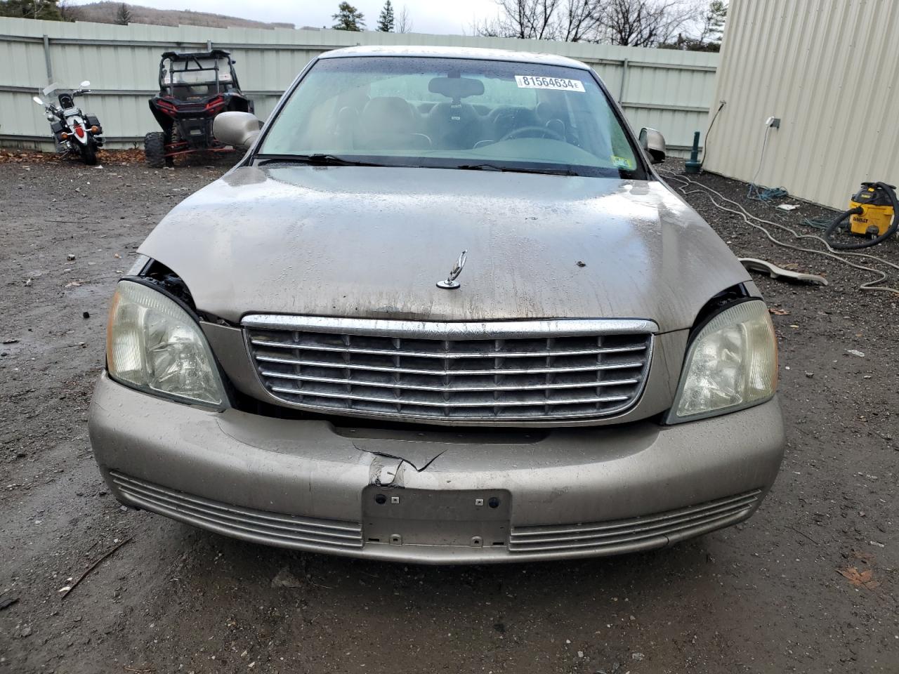 2003 Cadillac De Ville VIN 1G6KD54Y13U277671 Copart auction photo, rear end / front end damage thumbnail 5