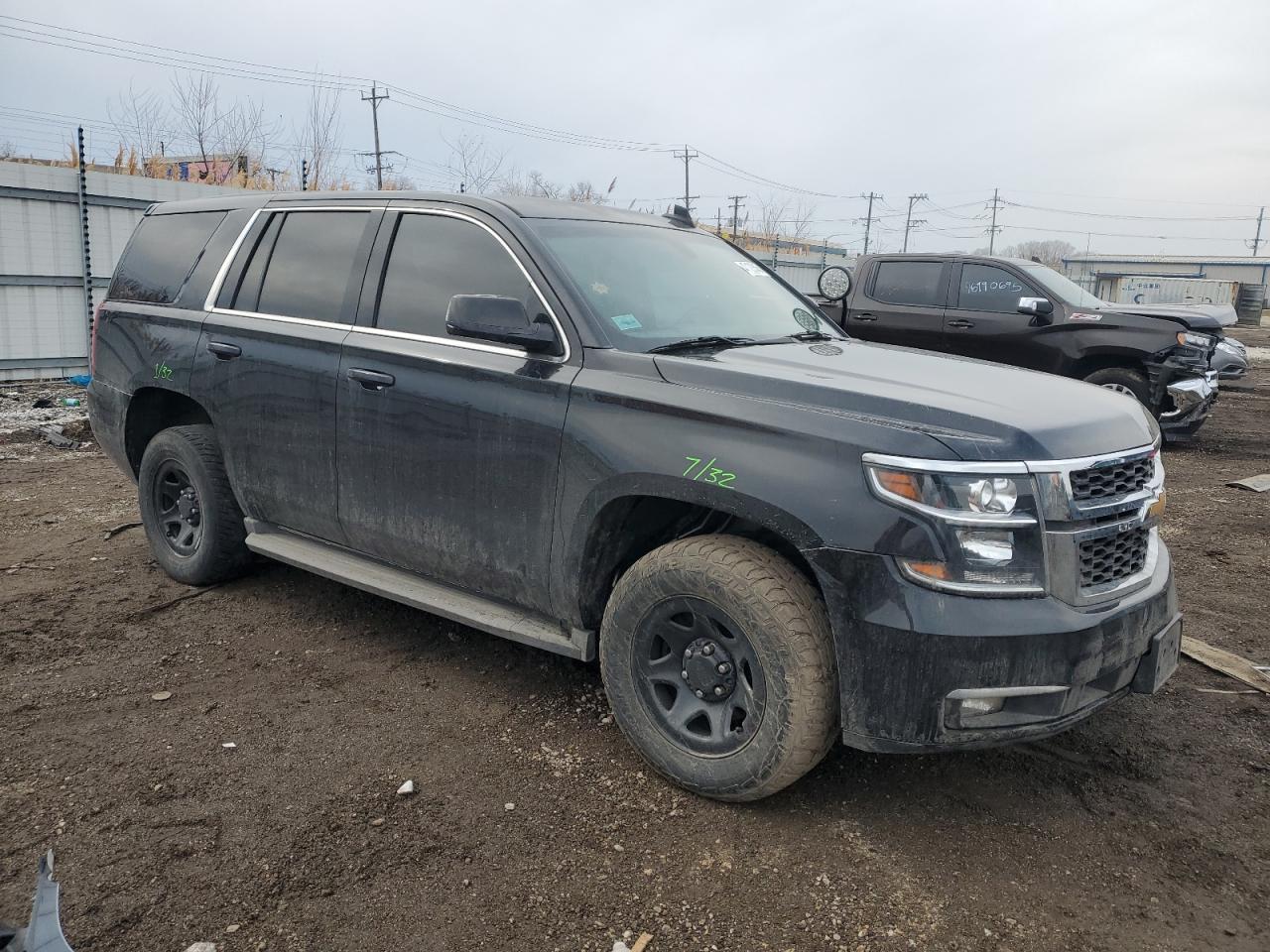 2015 Chevrolet Tahoe VIN 1GNLC2EC8FR654730 Copart auction photo, front end / rear end damage thumbnail 4
