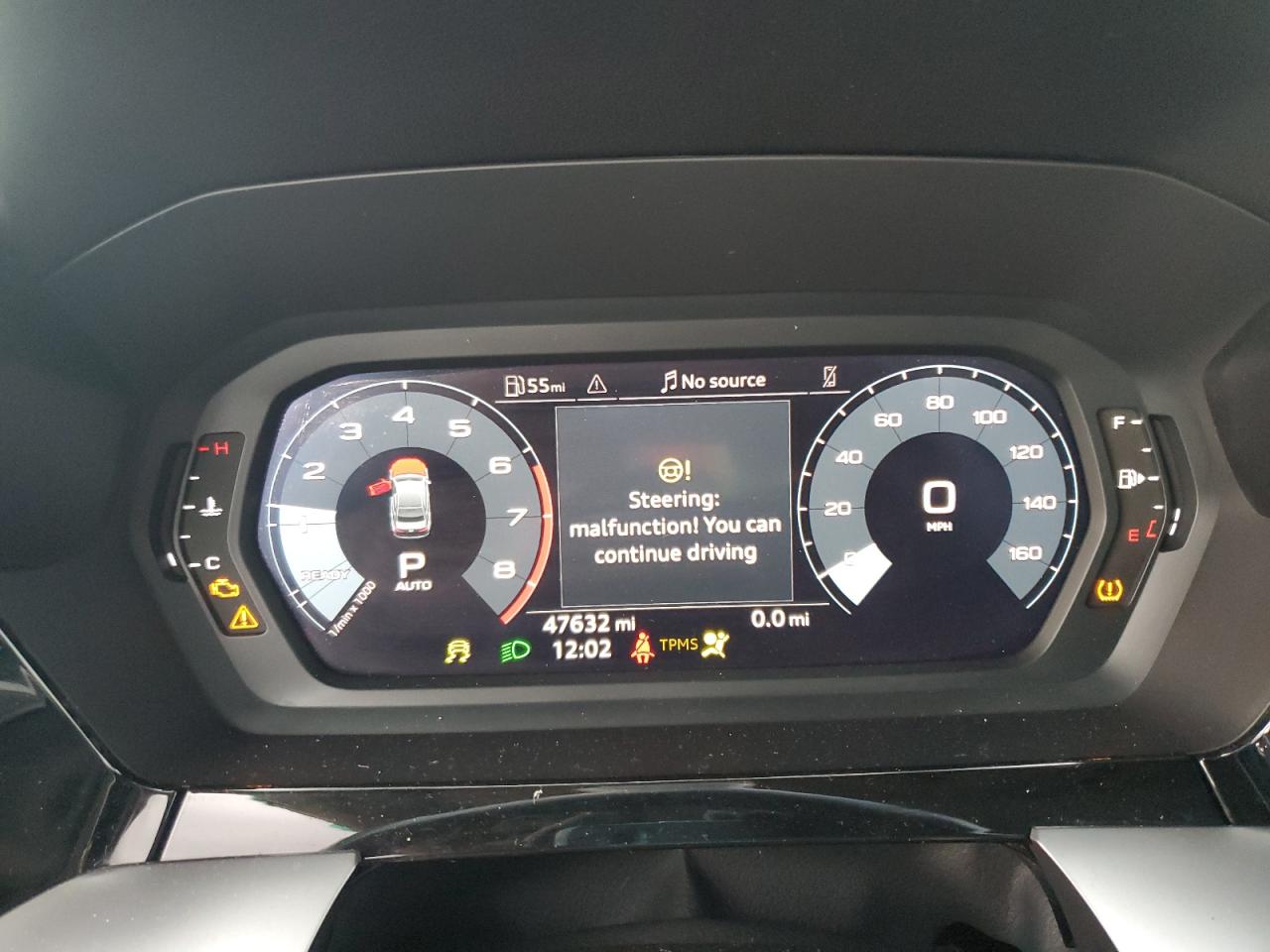 2023 Audi A3 VIN WAUAUDGYXPA071249 Copart auction photo, front end / hail damage thumbnail 9