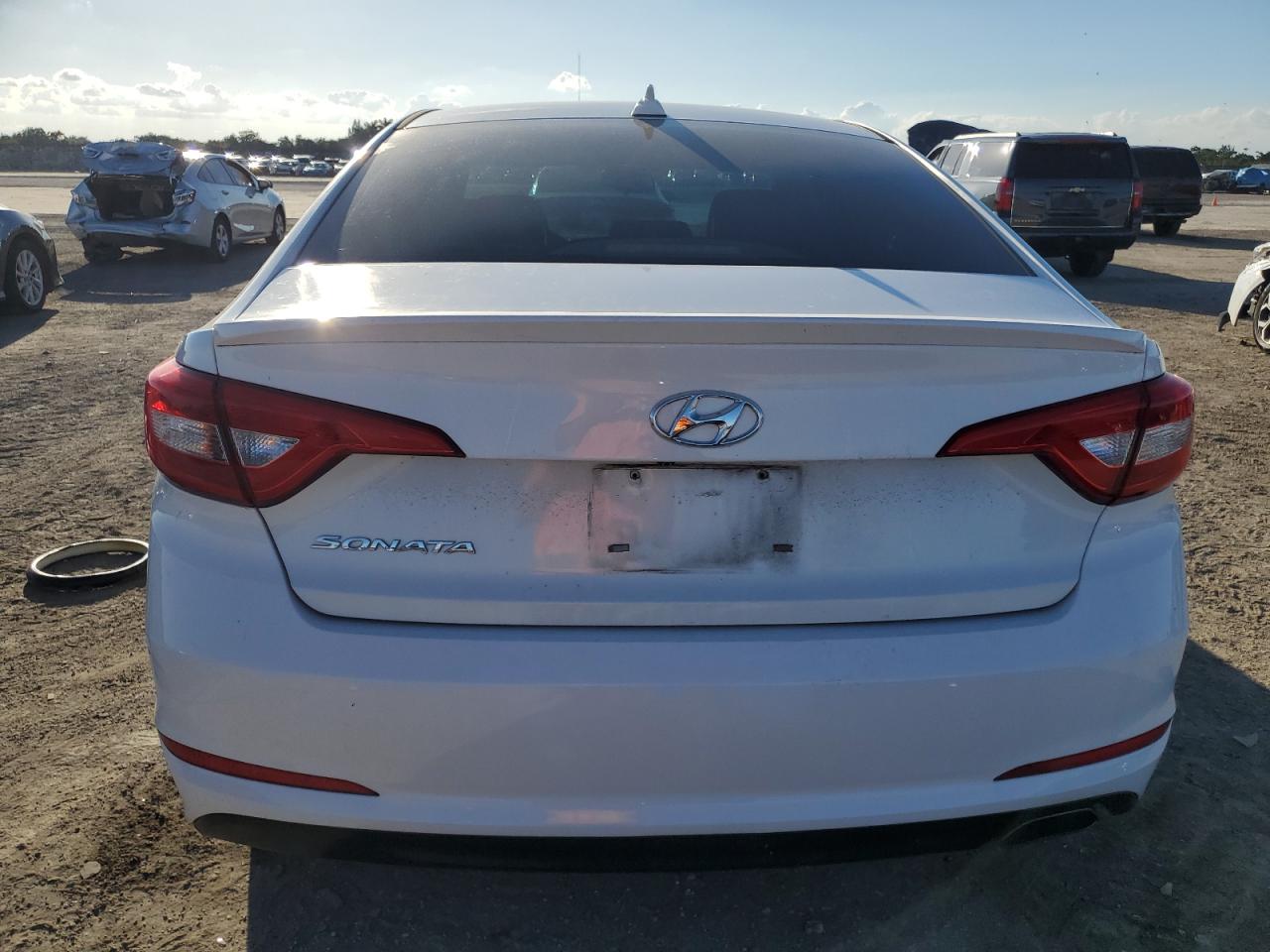 2016 Hyundai Sonata VIN 5NPE24AF7GH356601 Copart auction photo, front end damage thumbnail 6