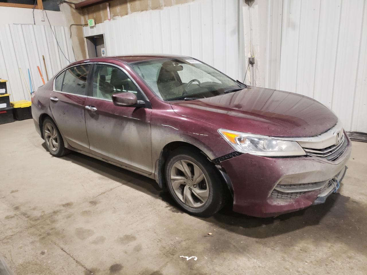 2017 Honda Accord VIN 1HGCR2F38HA098864 Copart auction photo, front end / rear end damage thumbnail 4