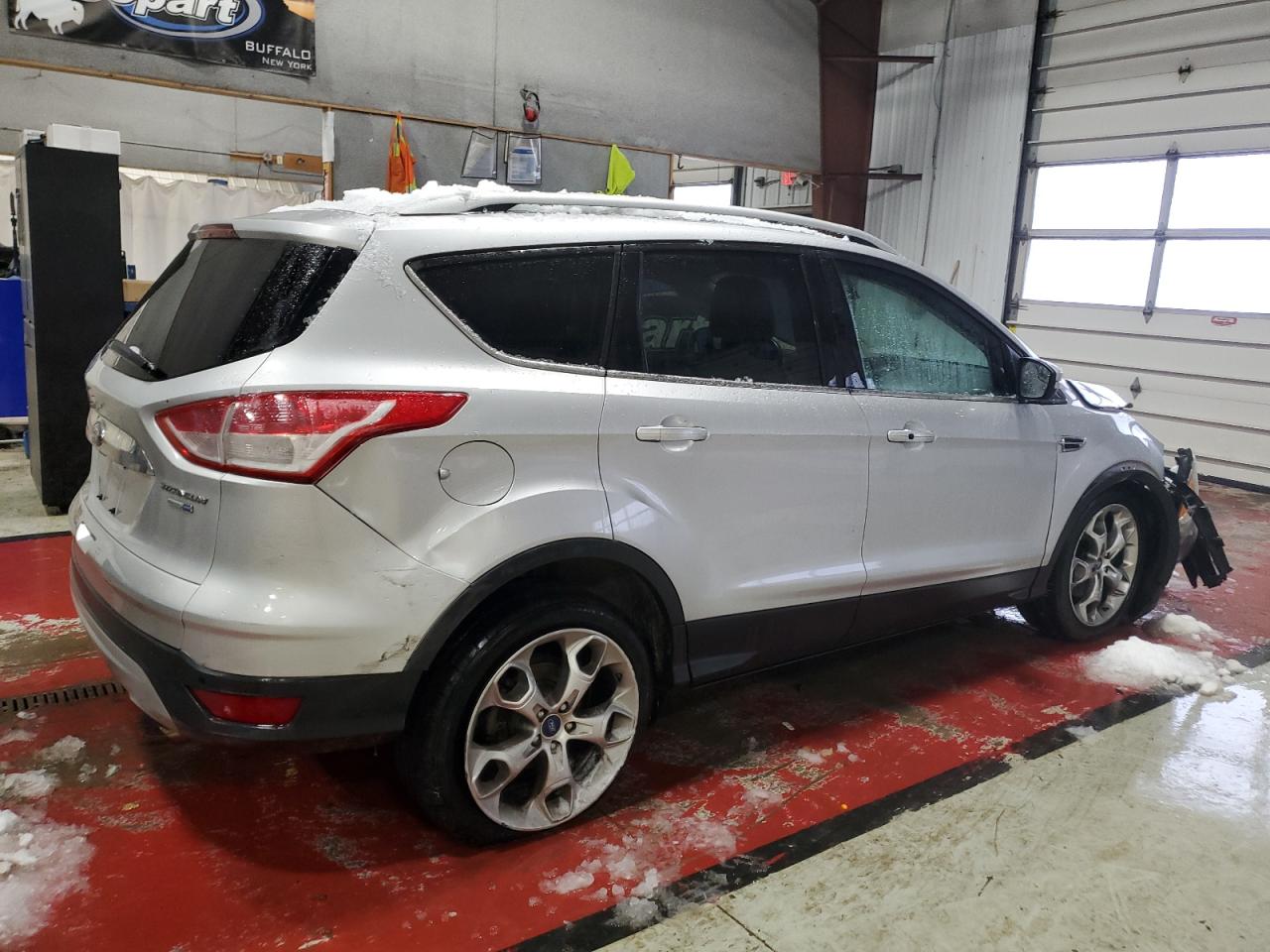 2014 Ford Escape VIN 1FMCU9JX7EUA29010 Copart auction photo, front end damage thumbnail 3