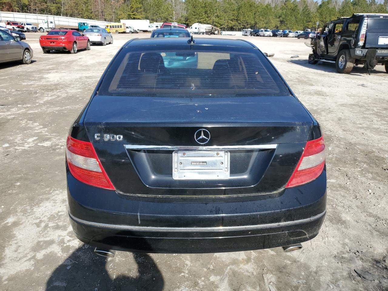 2009 Mercedes-Benz C-klasse VIN WDDGF54X29R041133 Copart auction photo, water/flood damage thumbnail 6
