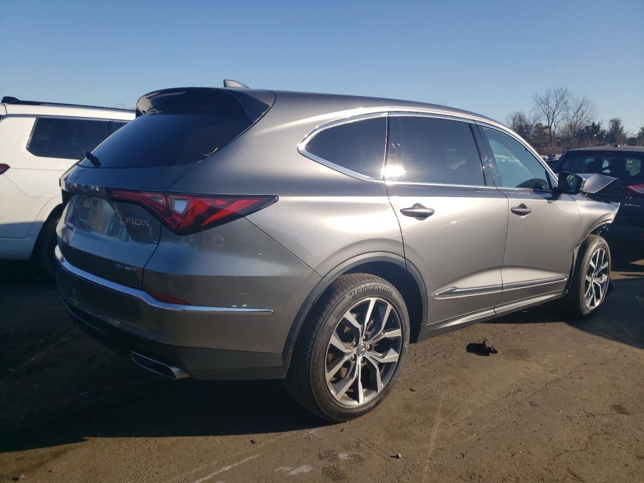 2023 Acura MDX VIN 5J8YE1H4XPL006738 Copart auction photo, front end damage thumbnail 3