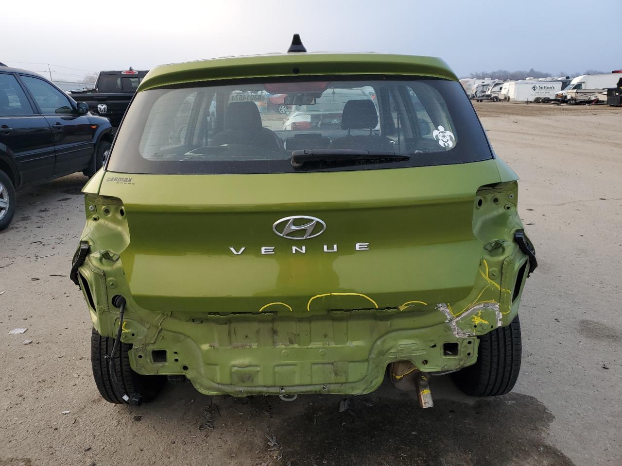 2020 Hyundai Venue VIN KMHRB8A31LU040248 Copart auction photo, rear end damage thumbnail 6