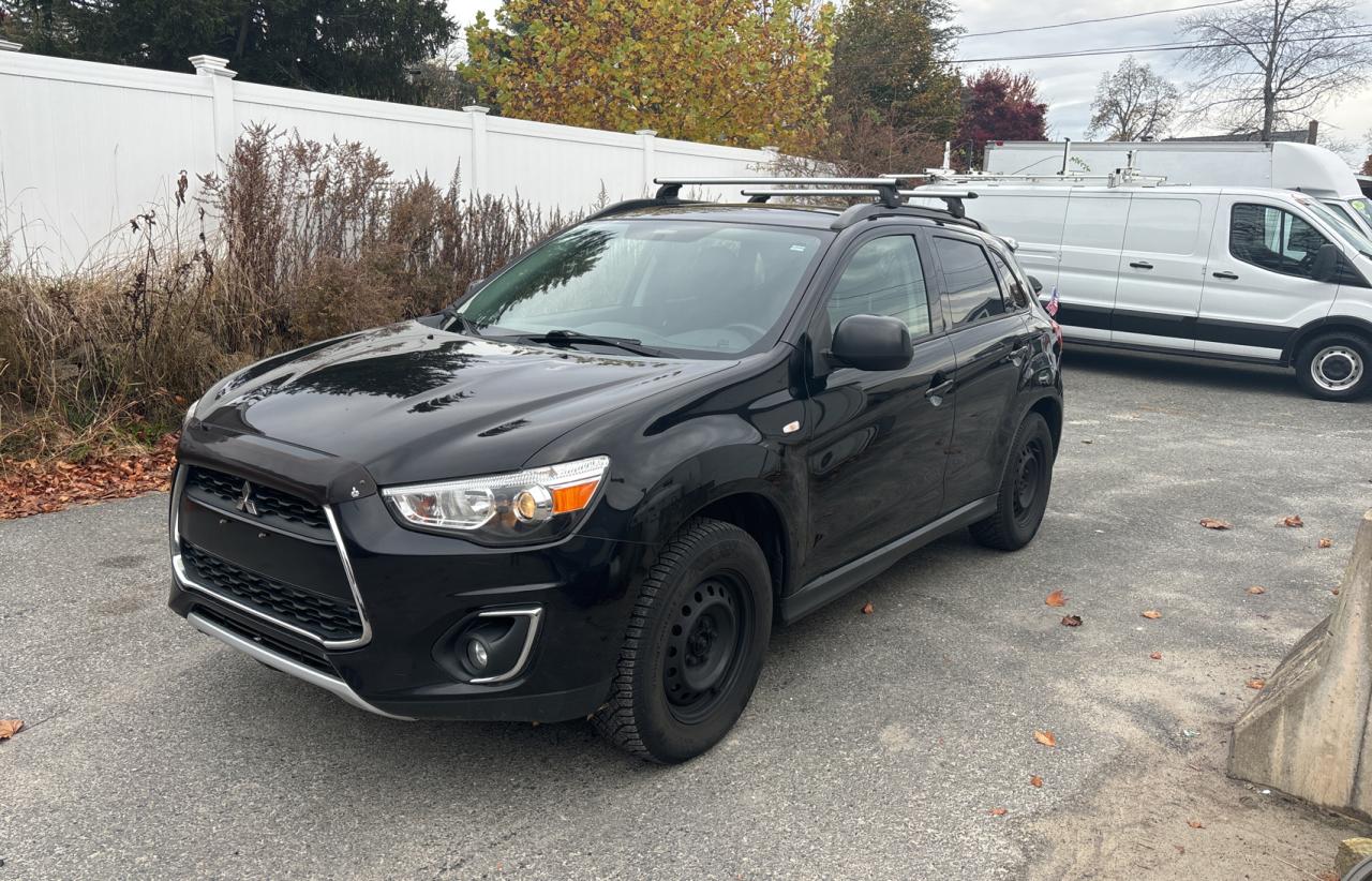 2015 Mitsubishi Outlander VIN 4A4AJ4AW3FE609163 Copart auction photo, normal wear damage thumbnail 2
