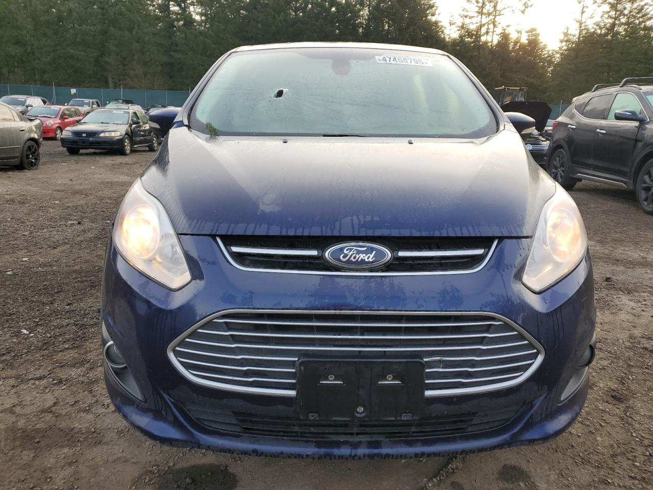 2016 Ford C-MAX VIN 1FADP5CU8GL114481 Copart auction photo, front end / top/roof damage thumbnail 5