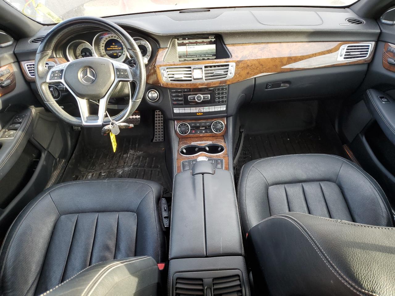 2014 Mercedes-Benz Cls-klasse VIN WDDLJ9BB9EA090205 Copart auction photo, front end damage thumbnail 8