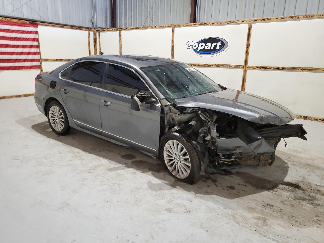 2016 Volkswagen Passat VIN 1VWBS7A30GC040847 Copart auction photo, front end damage thumbnail 4