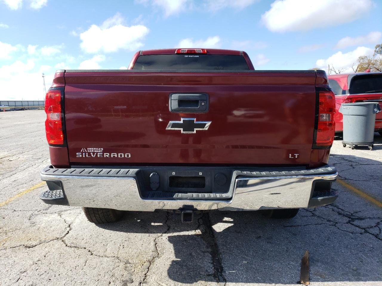2014 Chevrolet Silverado VIN 3GCUKREC9EG431975 Copart auction photo, front end damage thumbnail 6
