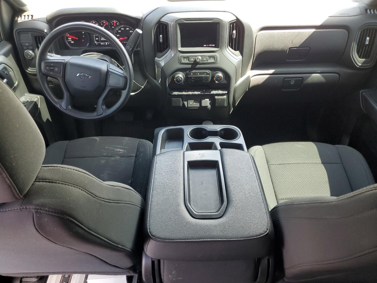 2021 Chevrolet Silverado VIN 1GCPWBEK0MZ320861 Copart auction photo, water/flood / minor dent/scratches damage thumbnail 8