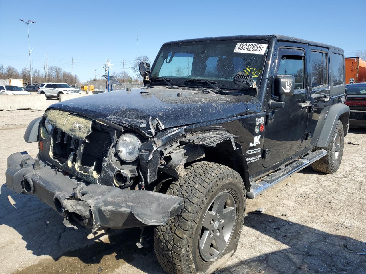 2013 Jeep Wrangler VIN 1C4BJWDG4DL600346