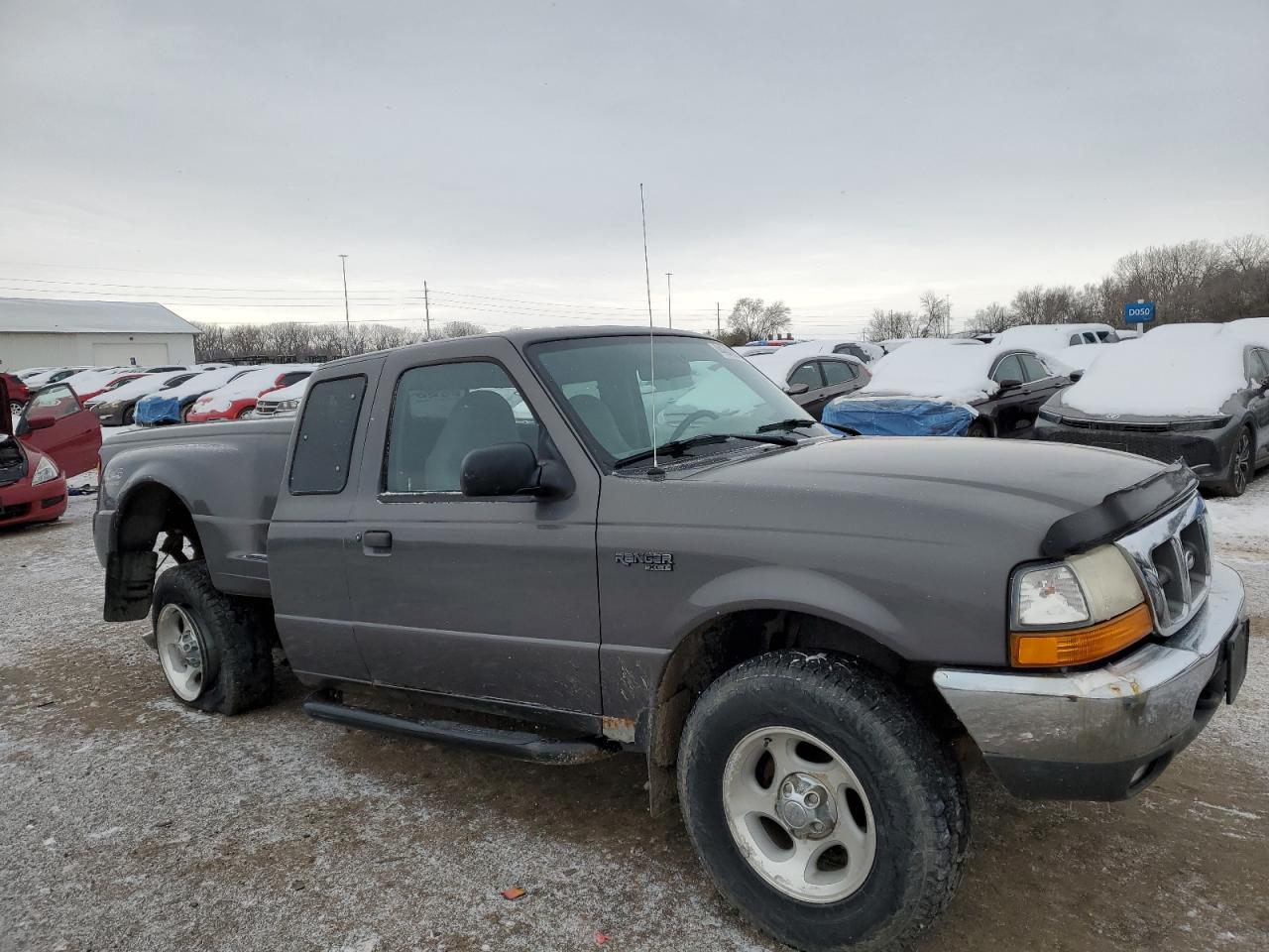1999 Ford Ranger VIN 1FTZR15V5XPC00431 Copart auction photo, rear end / mechanical damage thumbnail 4