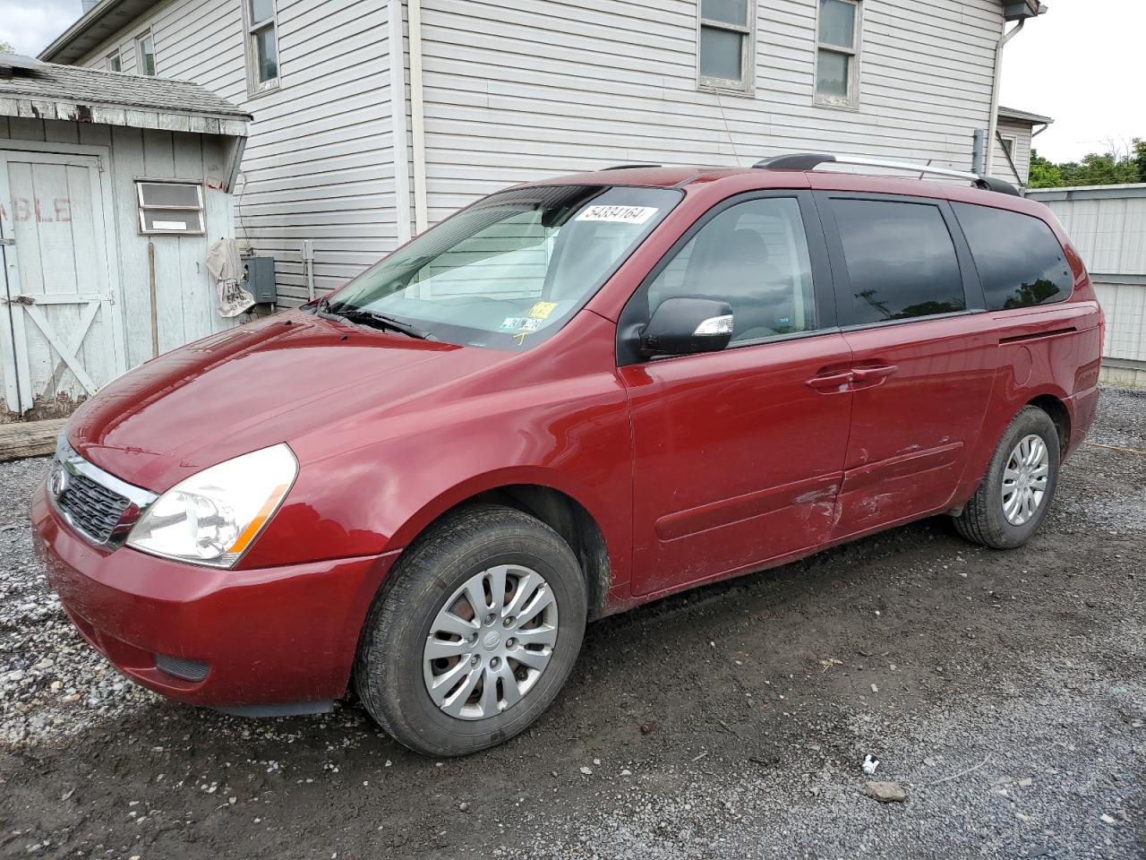2011 KIA Sedona VIN KNDMG4C71B6414546
