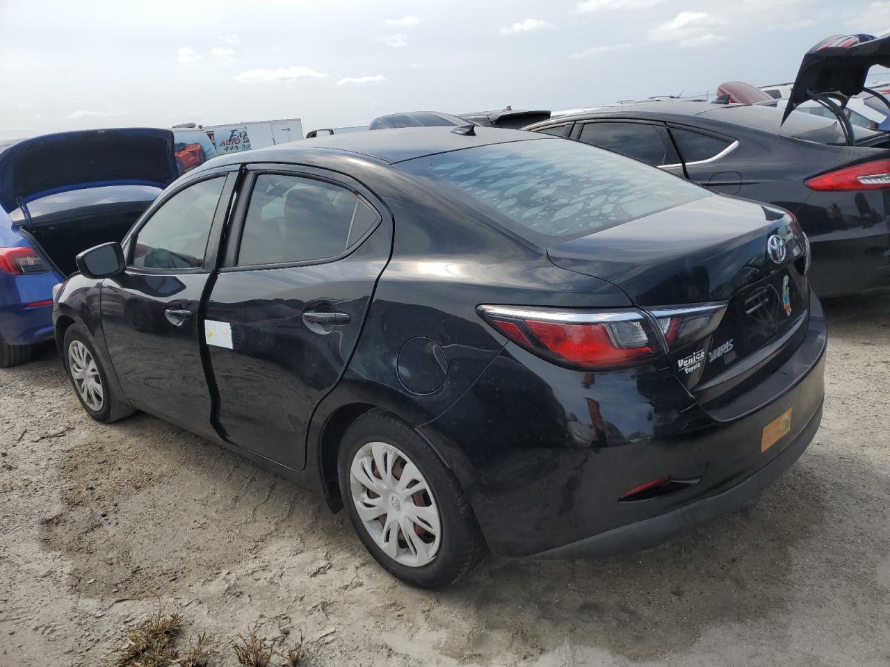 2019 Toyota Yaris VIN 3MYDLBYV5KY521567 Copart auction photo, water/flood damage thumbnail 2