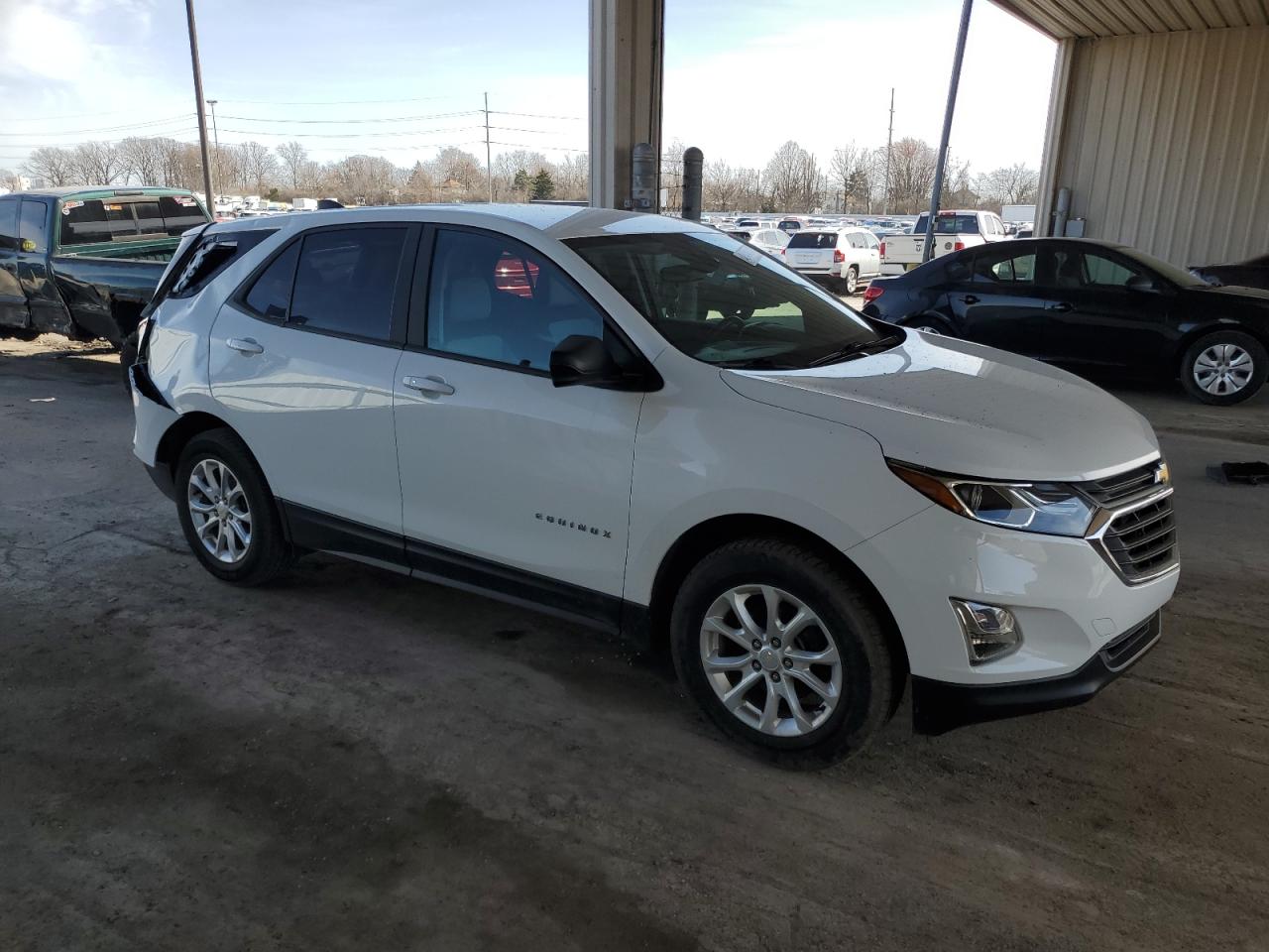 2020 Chevrolet Equinox VIN 2GNAXSEV1L6141257 Copart auction photo, rear end / side damage thumbnail 4