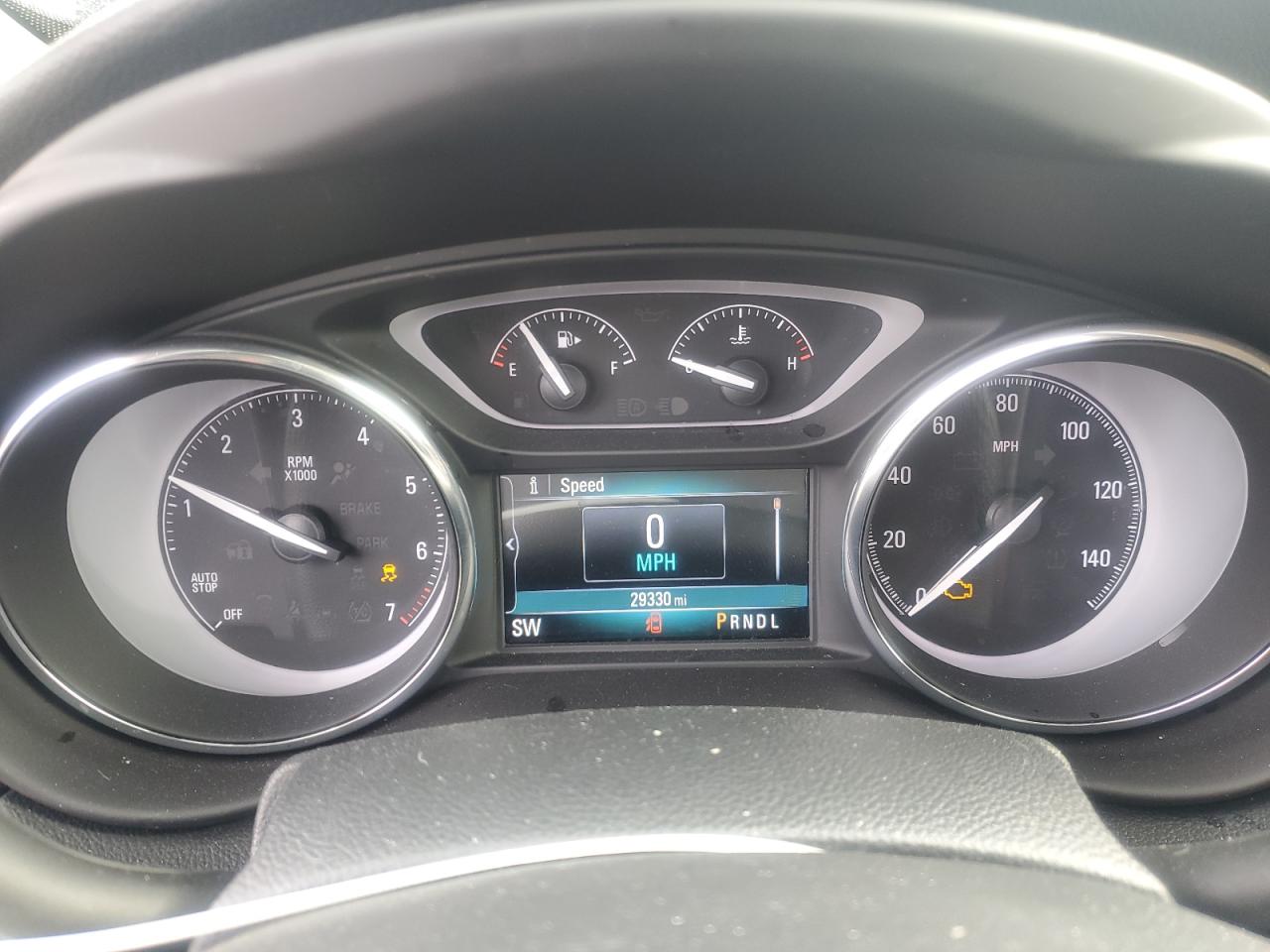 2020 Buick Envision VIN LRBFXBSA7LD156183 Copart auction photo, front end / rear end damage thumbnail 9
