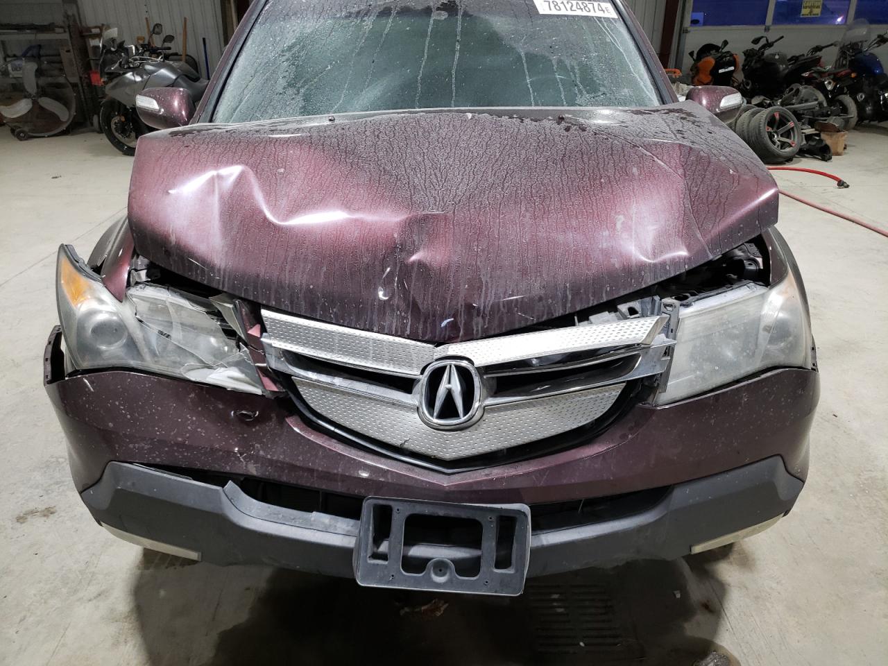 2009 Acura MDX VIN 2HNYD28609H527759 Copart auction photo, front end damage thumbnail 14