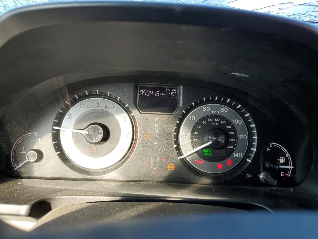 2015 Honda Odyssey VIN 5FNRL5H47FB068891 Copart auction photo, rollover damage thumbnail 9