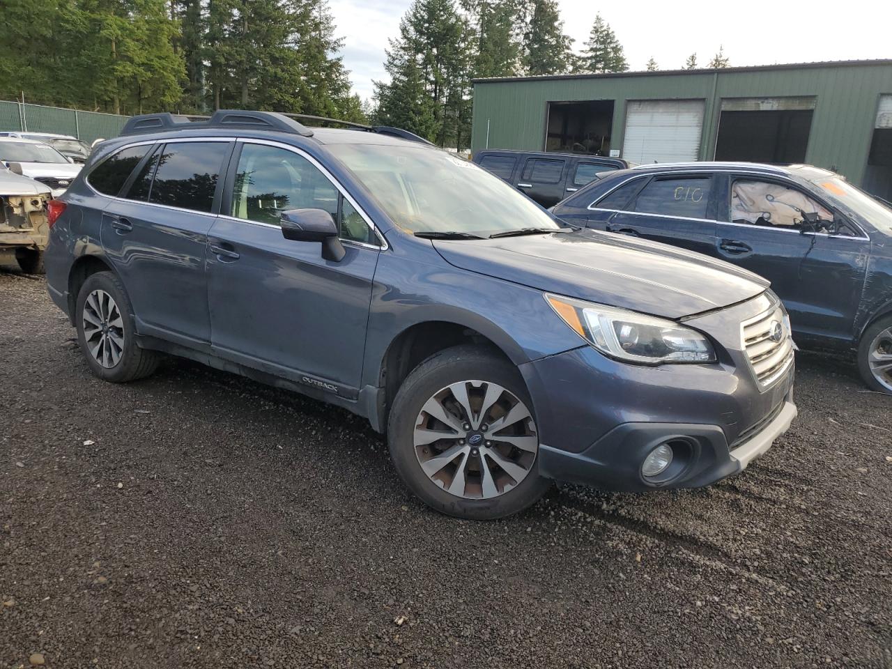2015 Subaru Outback VIN 4S4BSANC0F3342966 Copart auction photo, front end damage thumbnail 4