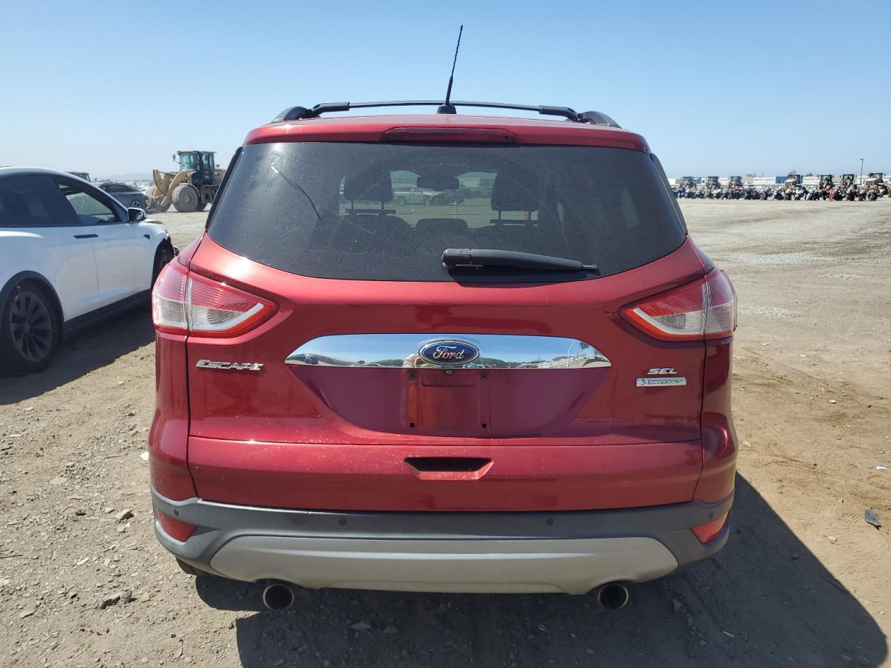 2013 Ford Escape VIN 1FMCU0HXXDUA11391 Copart auction photo, side / front end damage thumbnail 6