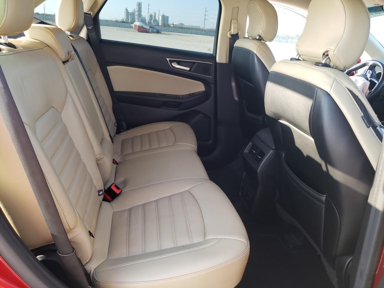 2015 Ford Edge VIN 2FMPK3J96FBB42010 Copart auction photo, front end / side damage thumbnail 12