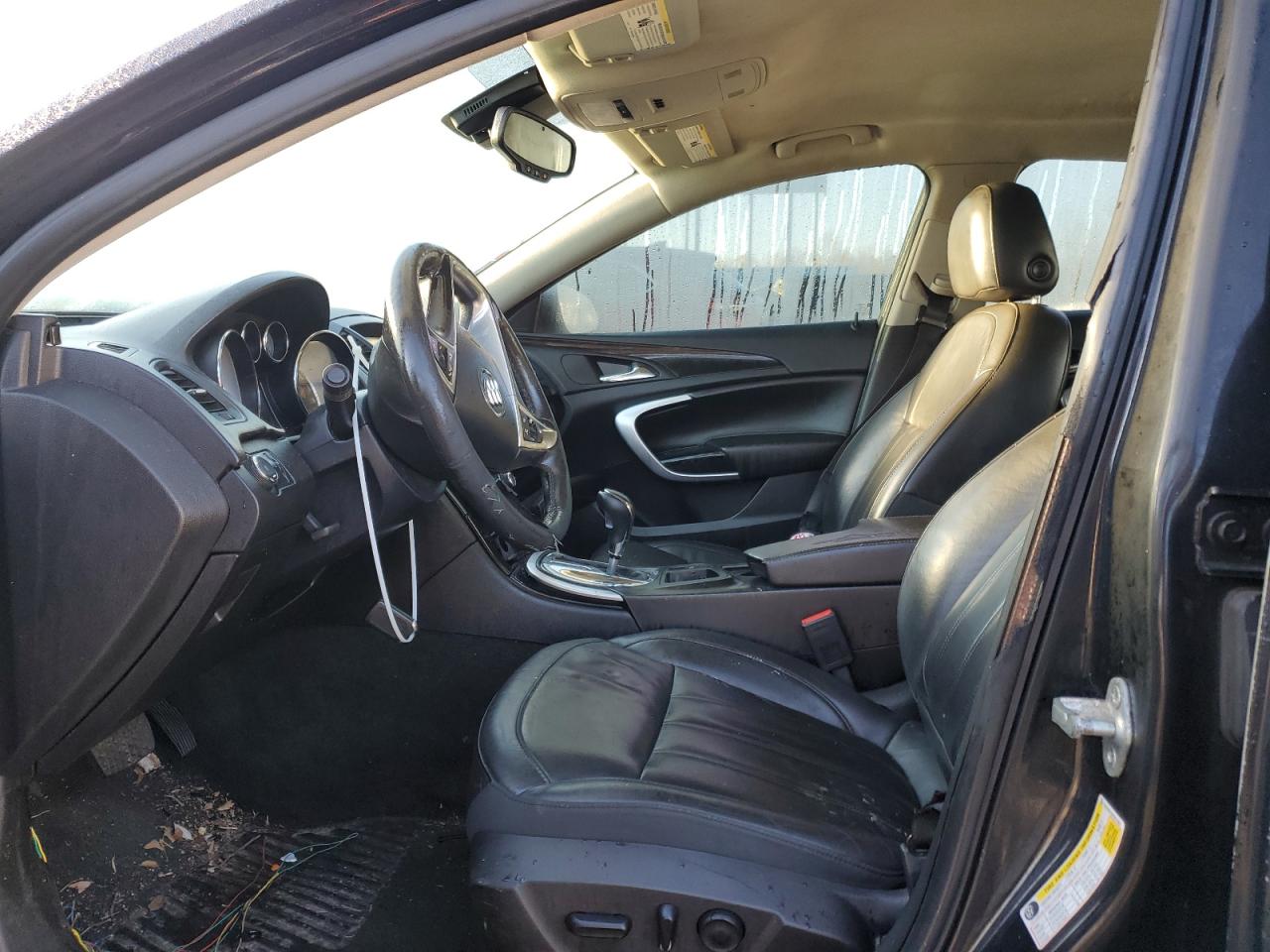 2013 Buick Regal VIN 2G4GS5EV0D9247858 Copart auction photo, side / front end damage thumbnail 7
