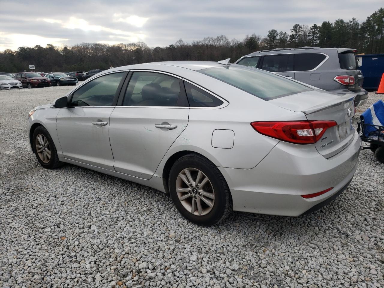 2016 Hyundai Sonata VIN 5NPE24AF2GH353198 Copart auction photo, vandalism / minor dent/scratches damage thumbnail 2