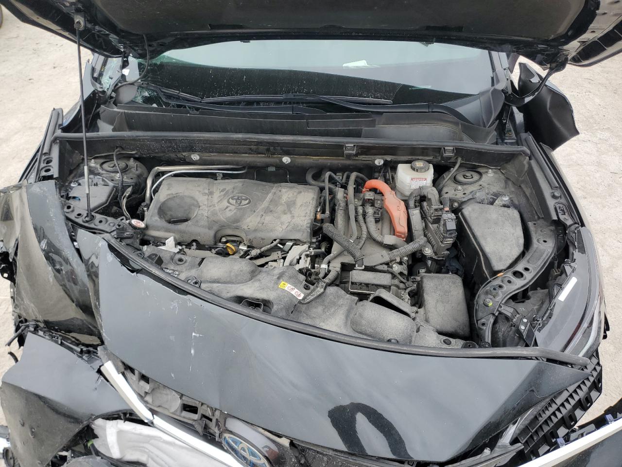 2021 Toyota Venza VIN JTEAAAAH7MJ047873 Copart auction photo, front end / mechanical damage thumbnail 14