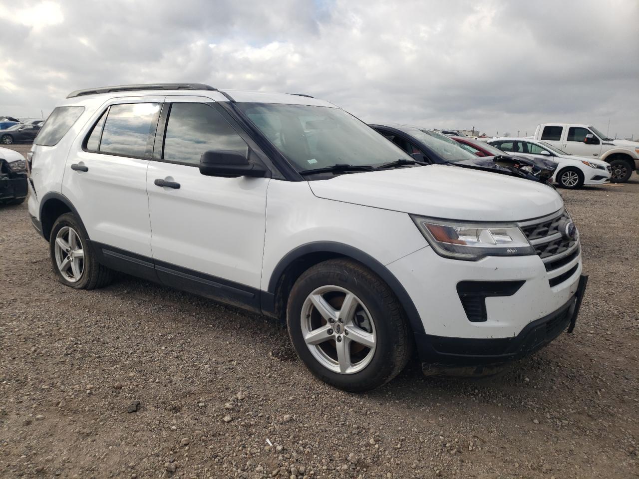 2019 Ford Explorer VIN 1FM5K7B81KGA92396 Copart auction photo, rear end / stripped damage thumbnail 4