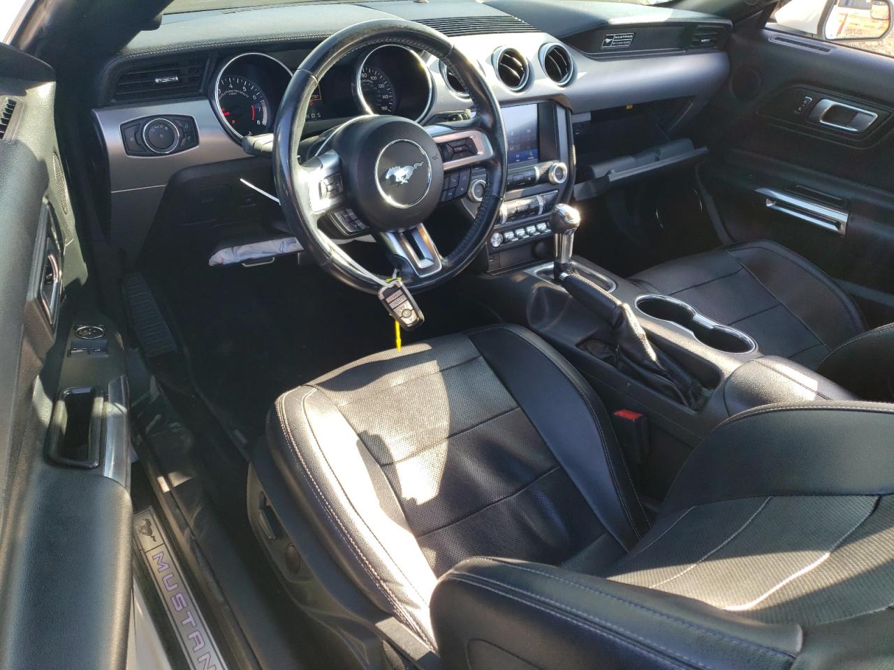 2020 Ford Mustang VIN 1FA6P8TH7L5120039 Copart auction photo, front end damage thumbnail 8